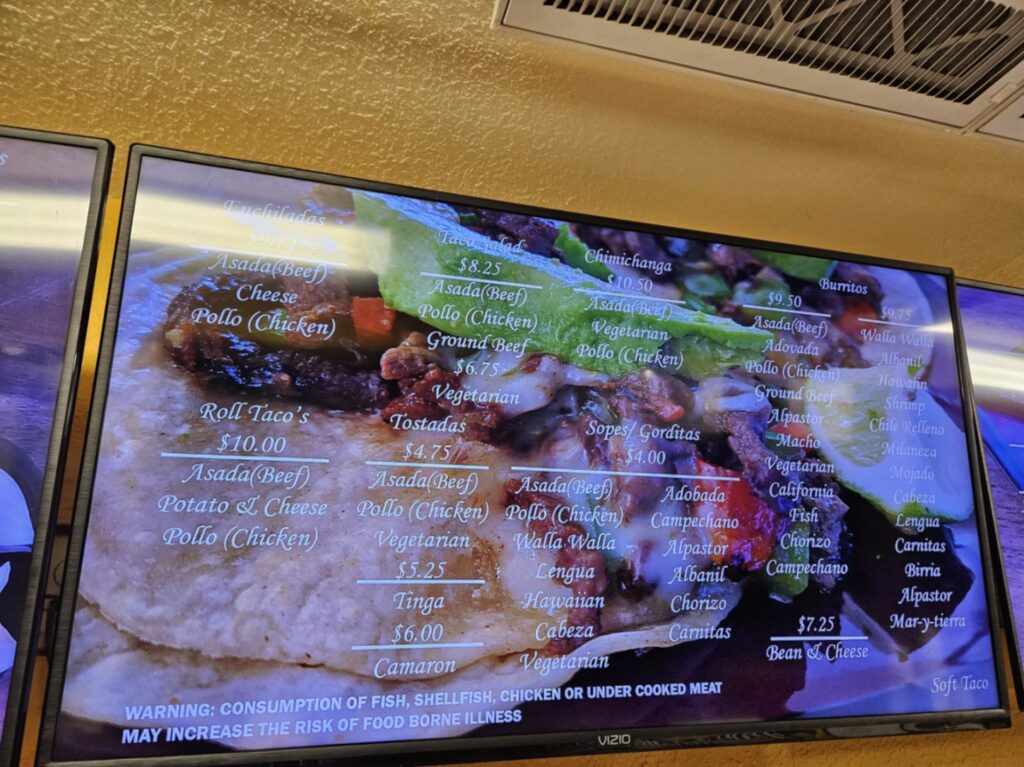 Taqueria Yungapeti Menu 8